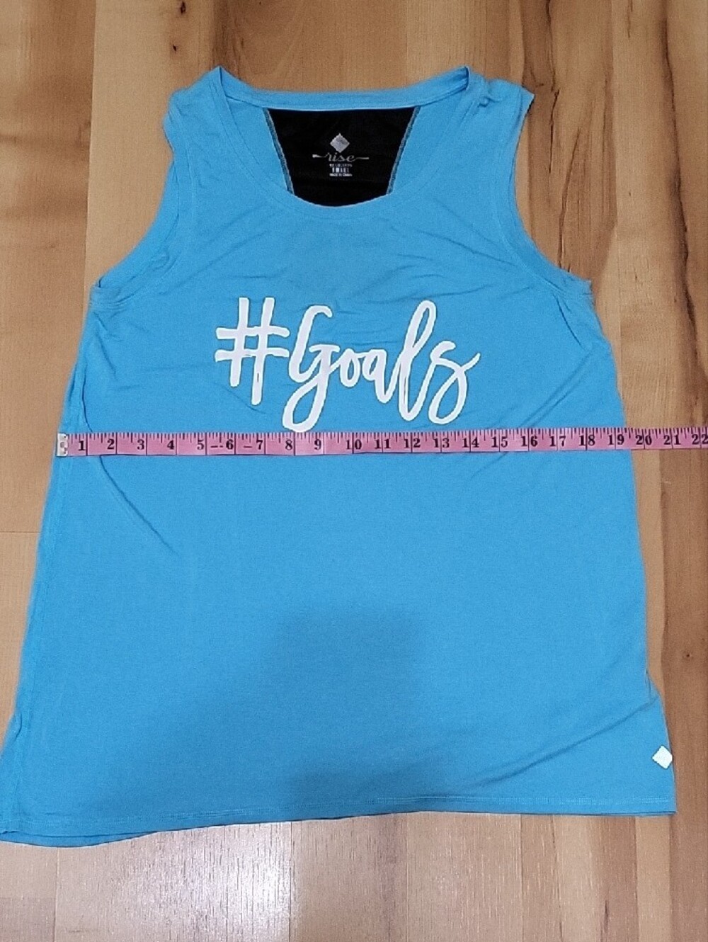 LuLaRoe Aqua #Goals Sleeveless Tank Top Women’s Size Small Workout Activewear - Picture 10 of 13